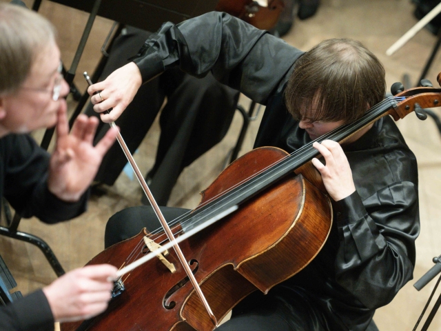 „Concerto in Do“. Gleb Pyšniak, Robertas Šervenikas, LNSO, Kauno valstybinis choras. © Dmitrijus...